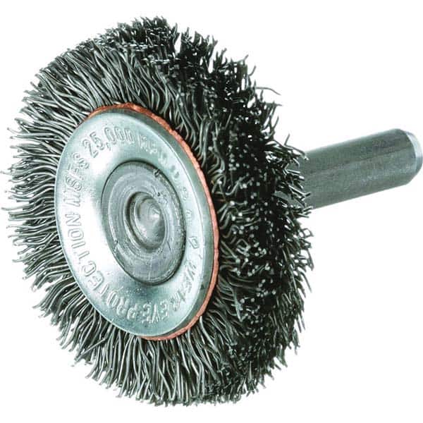 Osborn - Wheel Brushes Outside Diameter (Inch): 3 Shank Diameter (Inch): 1/4 - Exact Tooling