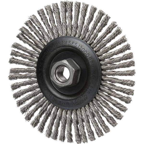 Osborn - Wheel Brushes Outside Diameter (Inch): 4 Arbor Hole Thread Size: 5/8-11 - Exact Tooling