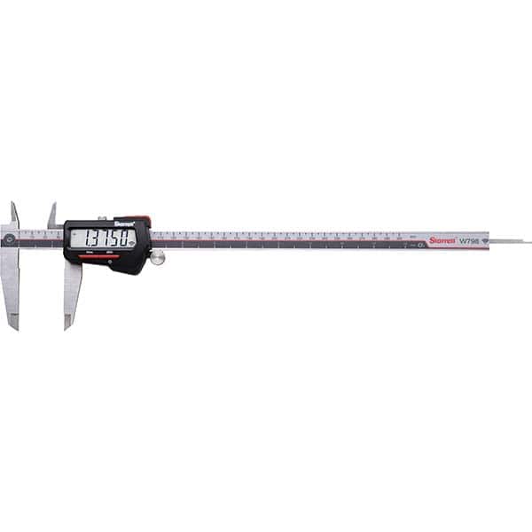 Starrett - Electronic Calipers Minimum Measurement (mm): 0.00 Maximum Measurement (mm): 300.00 - Exact Tooling