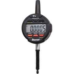 Starrett - Electronic Drop Indicators Minimum Measurement (Decimal Inch): 0 Minimum Measurement (Inch): 0 - Exact Tooling
