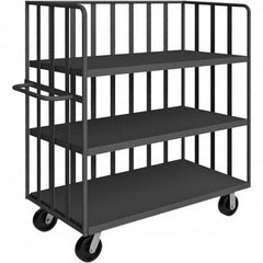 Durham - 3,000 Lb Capacity 3-Shelf Open Portable Truck - Exact Tooling