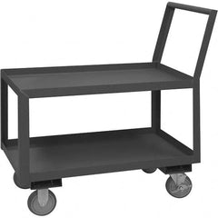 Durham - 1,200 Lb Capacity 2-Shelf Low Deck Service Truck - Exact Tooling