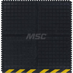 M + A Matting - Anti-Fatigue Matting; Dry or Wet Environment: Dry ; Length (Inch): 39.875 ; Length (Feet): 3.3 ; Width (Inch): 36 ; Thickness (Inch): 3/4 ; Surface Pattern: Raised Squares - Exact Tooling