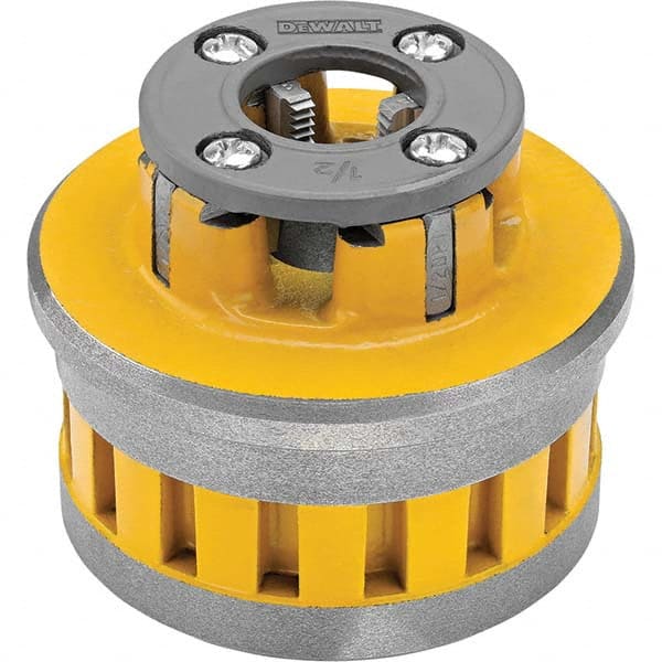 DeWALT - Pipe Threader Die Heads Pipe Size (Inch): 1/2 Thread Standard: NPT - Exact Tooling