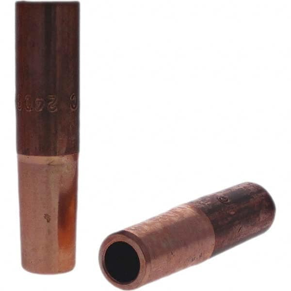 Tuffaloy - Spot Welder Tips For Use With: 4RW Electrode Holder Type: Straight Tip C Nose (Flat) - Exact Tooling