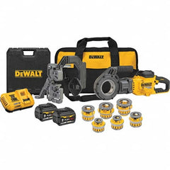 DeWALT - Power Pipe Threaders Type: Cordless Pipe Threader Voltage: 60 - Exact Tooling