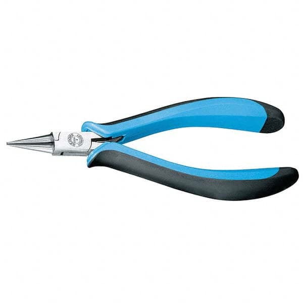 Gedore - Long Nose Pliers; Type: Round Nose ; Head Style: Round Nose ; Jaw Length (Inch): 25/32 ; Jaw Width (Inch): 25/32 ; Jaw Type: Round ; SideCutting: NonSide Cutting - Exact Tooling
