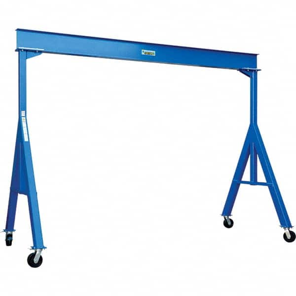 Vestil - 8,000 Lb Steel Gantry Crane - Exact Tooling