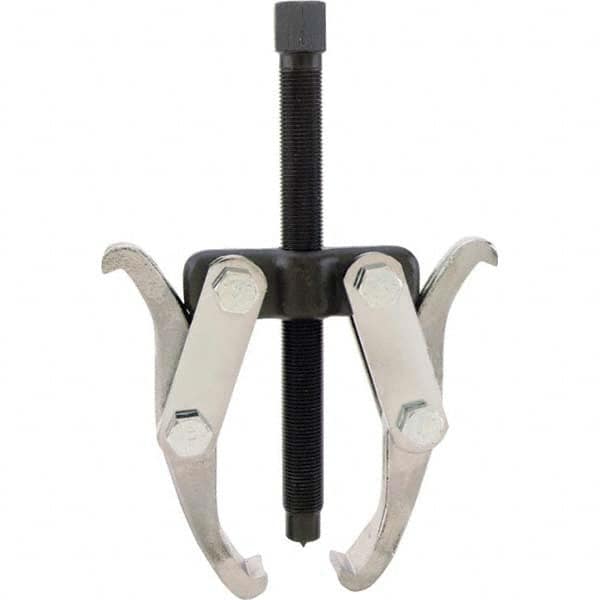 Pullers & Separators; Type: Standard Puller; Gear Puller; Applications: Gears; Application: Gears; Maximum Spread (Inch): 4; Minimum Spread (Decimal Inch): 1.6; Number Of Jaws: 2; Reach (Inch): 2-1/2; Overall Length (Inch): 5-7/64; Center Bolt Diameter: 0