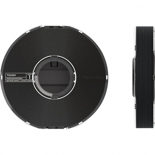 MakerBot - PLA-ABS Composite Spool - Black, Use with MakerBot Method Performance 3D Printer - Exact Tooling