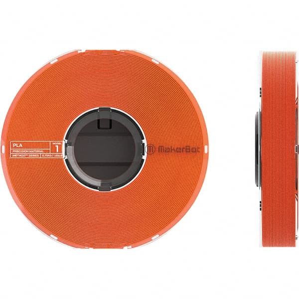 MakerBot - PLA-ABS Composite Spool - Orange, Use with MakerBot Method Performance 3D Printer - Exact Tooling