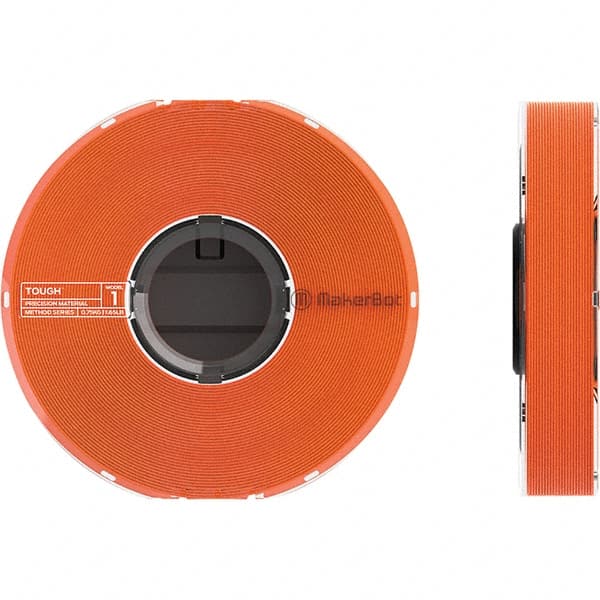 MakerBot - PLA-ABS Composite Spool - Orange, Use with MakerBot Method Performance 3D Printer - Exact Tooling