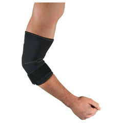 655 2 XL Black Elbow Sleeve W/ Strap - Exact Tooling