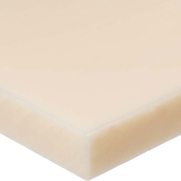 USA Sealing - 4' x 8" x 2" Off White Nylon 6/6 Sheet - Exact Tooling