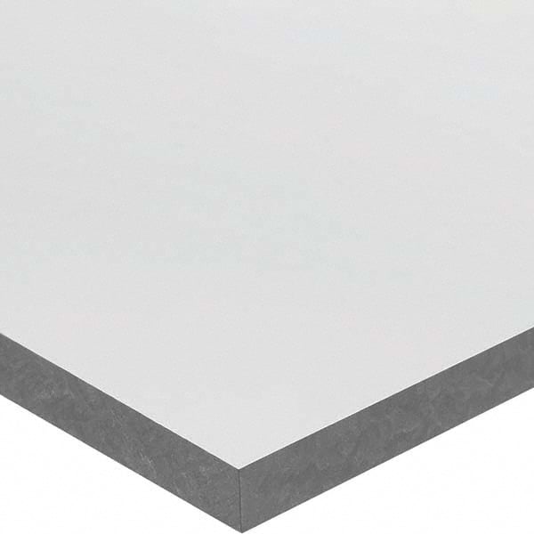 USA Sealing - 2' x 4" x 1/8" Dark Gray PVC Rectangular Bar - Exact Tooling