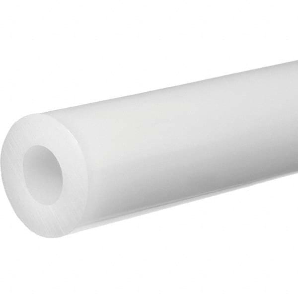 USA Sealing - 1/2" ID x 3/4" OD, 36" Long, White PTFE Round Tube - Exact Tooling