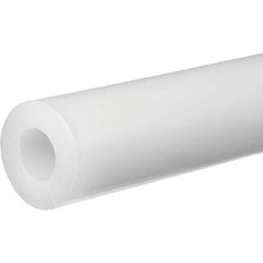 USA Sealing - 3/8" ID x 3/4" OD, 36" Long, White PTFE Round Tube - Exact Tooling