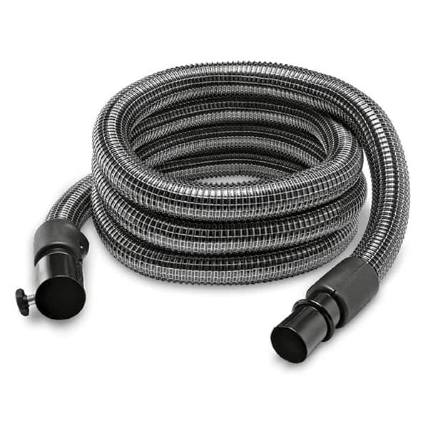 Karcher - 196.85" Hose Length, Suction Hose - Use With Karcher Industrial Vaccums - Exact Tooling