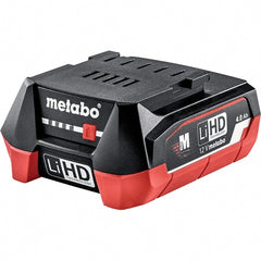Metabo - Power Tool Batteries Voltage: 12.00 Battery Chemistry: Lithium-Ion - Exact Tooling