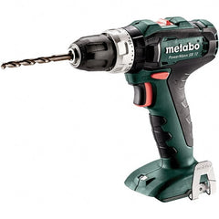 Metabo - 12 Volt 3/8" Keyless Chuck Cordless Hammer Drill - 0 to 21,000 BPM, 0 to 360 & 1,400 RPM, Reversible - Exact Tooling