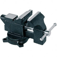 Bessey - Bench Vises Jaw Width (Inch): 4-1/2 Jaw Opening Capacity (Inch): 4 - Exact Tooling