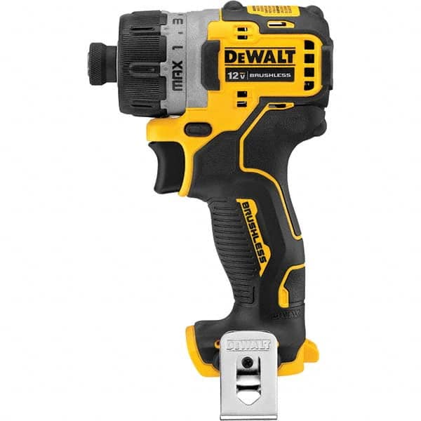 DeWALT - Cordless Screwdrivers Voltage: 12.0 Handle Type: Pistol Grip - Exact Tooling
