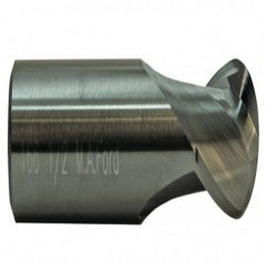 1/2 TuffCut GP Stub Length 2 Fl Ball Nose TiCN Coated Center Cutting End Mill - Exact Tooling