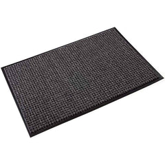 Crown Matting - Entrance Matting; Indoor or Outdoor: Indoor ; Traffic Type: Heavy/High Traffic ; Surface Material: Olefin ; Base Material: Nitrile Rubber; Vinyl ; Surface Pattern: Looped ; Color: Black/Gray - Exact Tooling