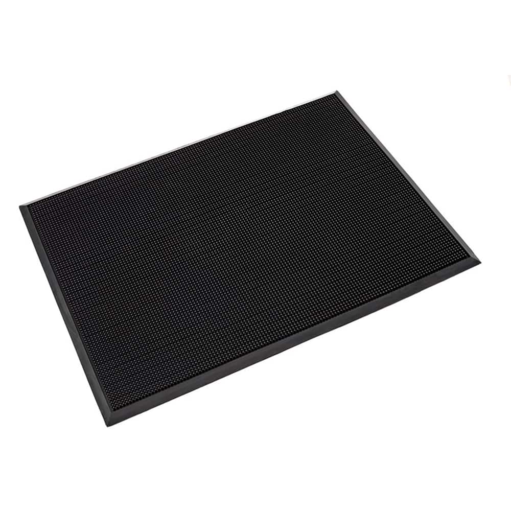 Crown Matting - Clean Room Matting; Surface Material: SBR Rubber; Rubber ; Length (Inch): 32 ; Thickness (Inch): 5/8 ; Layers per Mat: 1 ; Color: Black ; Base Material: SBR Rubber - Exact Tooling