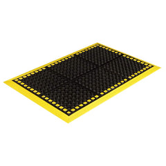 Crown Matting - Anti-Fatigue Matting; Dry or Wet Environment: Wet ; Length (Feet): 3 ; Width (Inch): 40 ; Width (Feet): 3.00 ; Thickness (Inch): 7/8 ; Surface Pattern: Raised Circles - Exact Tooling