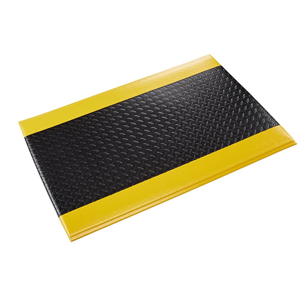 Crown Matting - Anti-Fatigue Matting; Dry or Wet Environment: Dry ; Length (Feet): 75.000 ; Width (Inch): 24 ; Width (Feet): 2.00 ; Thickness (Inch): 9/16 ; Surface Pattern: Diamond-Plate - Exact Tooling