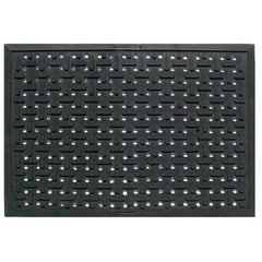 Crown Matting - Anti-Fatigue Matting; Dry or Wet Environment: Wet ; Length (Feet): 5.000 ; Width (Inch): 36 ; Width (Feet): 3.00 ; Thickness (Inch): 3/8 ; Surface Pattern: Multi-Directional Tread - Exact Tooling