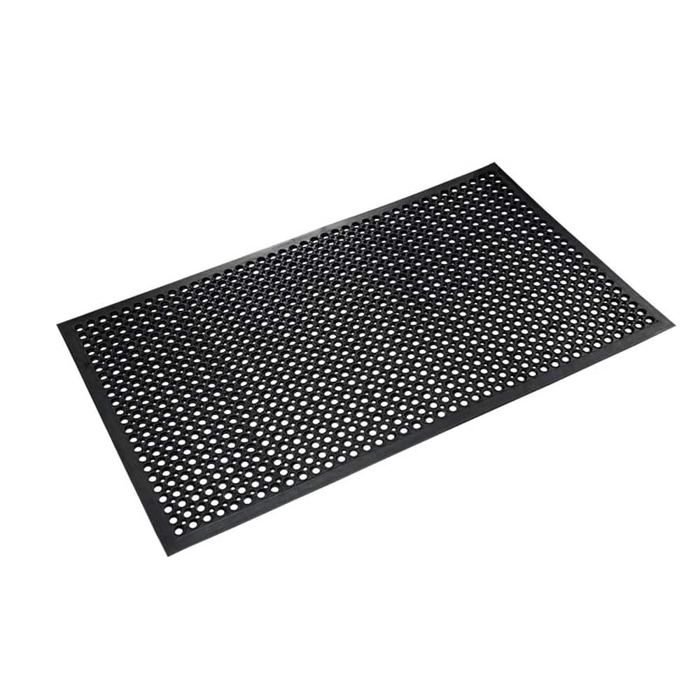 Crown Matting - Anti-Fatigue Matting; Dry or Wet Environment: Wet ; Length (Feet): 15.000 ; Width (Inch): 36 ; Width (Feet): 3.00 ; Thickness (Inch): 1/2 ; Surface Pattern: Raised Circles - Exact Tooling