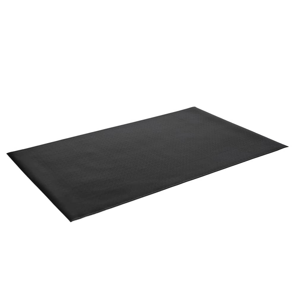 Crown Matting - Entrance Matting; Indoor or Outdoor: Indoor ; Traffic Type: Heavy, Medium & Light ; Surface Material: Vinyl ; Base Material: Vinyl Foam ; Surface Pattern: Pebbled ; Color: Black - Exact Tooling