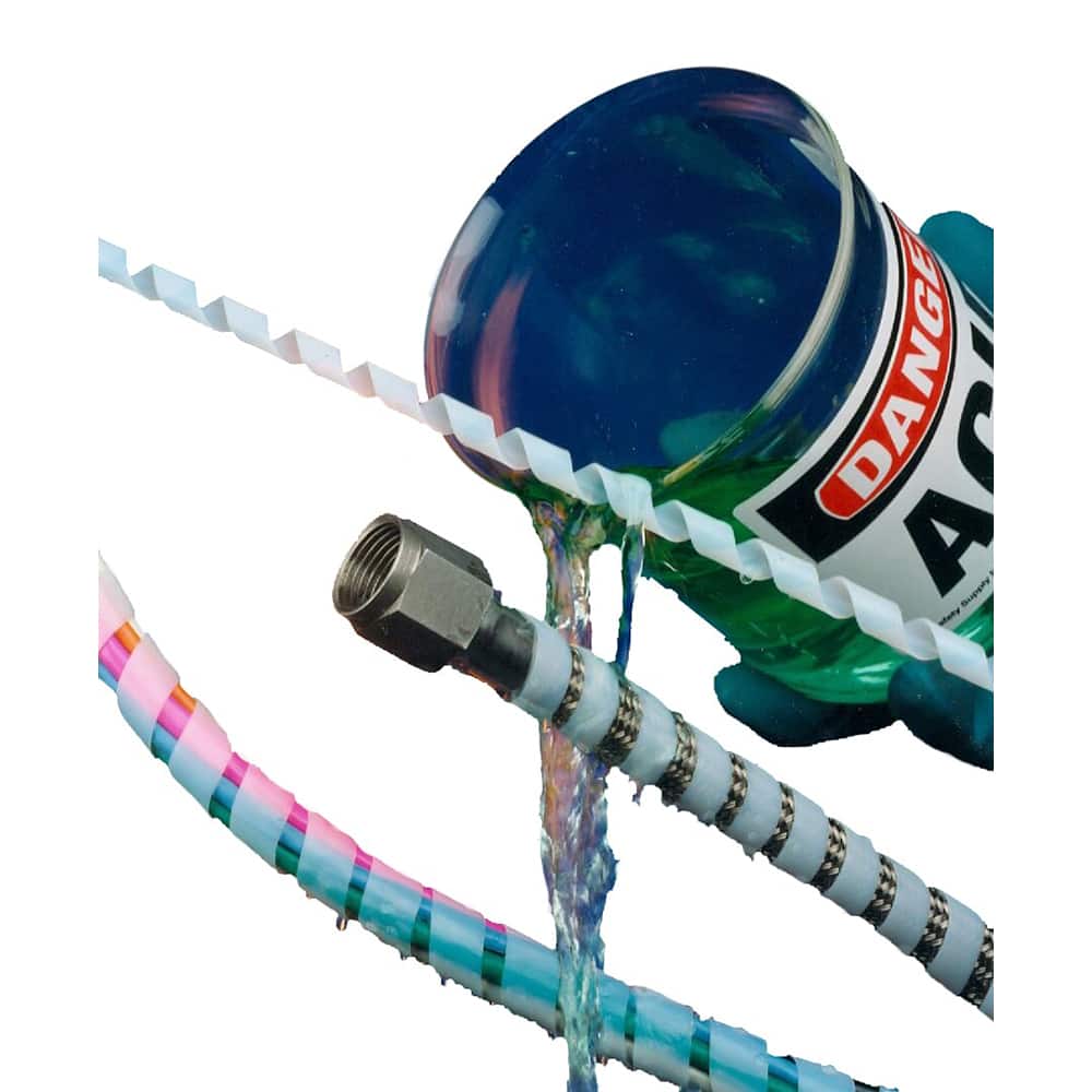 MM Newman - Cable Sleeves; Sleeve Type: Spiral Bundling; Expandable; Wire & Hose Harness; Automotive; Wrap-around; Spiral Wrap ; Inside Diameter (Decimal Inch): .187 ; Inside Diameter (Inch): .187 ; Color: Natural ; Resistance Features: Acid Resistant; A - Exact Tooling
