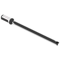 Allied Machine and Engineering - Spade Drills; Series: T-A Pro ; Minimum Drill Diameter (Decimal Inch): 0.6960 ; Maximum Drill Diameter (Decimal Inch): 0.9600 ; Shank Type: Flanged ; Shank Diameter (Inch): 1 ; Spade Drill Length: Long Length - Exact Tooling