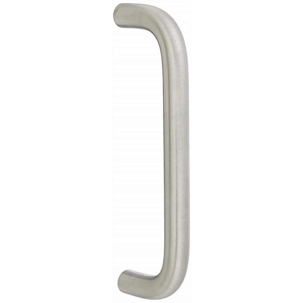 Rockwood - Door Pulls; Overall Length (Inch): 8-3/4 ; Finish/Coating: Satin Stainless Steel ; Grip Length: 4 (Inch); Projection: 2-5/8 (Inch) - Exact Tooling