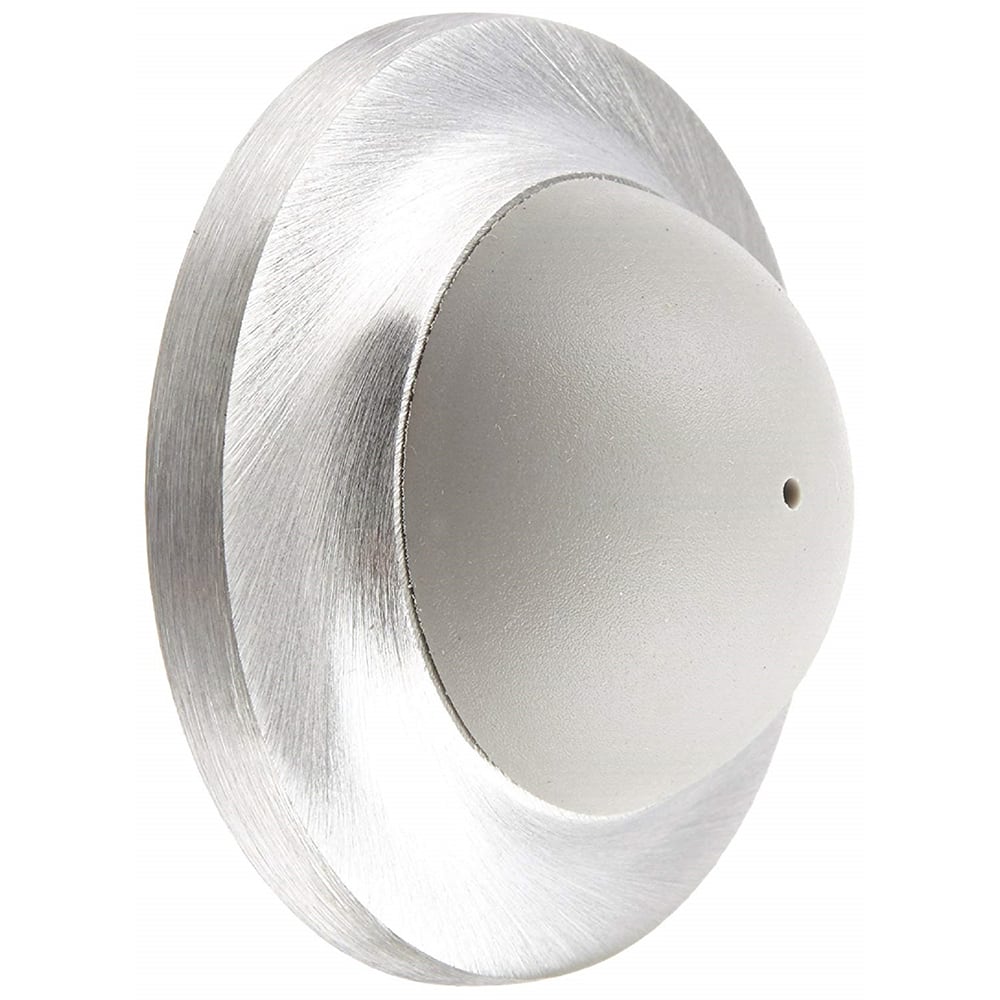 Rockwood - Stops; Type: Convex Wall Bumper ; Finish/Coating: Satin Chrome ; Projection: 1 (Inch); Mount Type: Wall - Exact Tooling