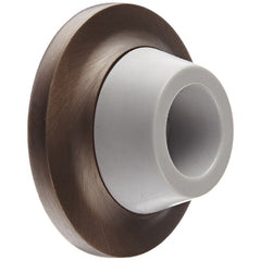 Rockwood - Stops; Type: Concave Bumper ; Finish/Coating: Oil Rubbed Bronze ; Projection: 1 (Inch); Mount Type: Wall - Exact Tooling