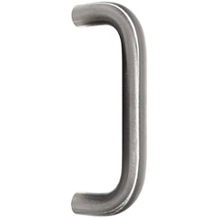 Rockwood - Door Pulls; Overall Length (Inch): 9 ; Finish/Coating: Satin Stainless Steel ; Grip Length: 4 (Inch); Projection: 3-1/2 (Inch) - Exact Tooling