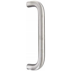 Rockwood - Door Pulls; Overall Length (Inch): 11 ; Finish/Coating: Satin Stainless Steel ; Grip Length: 4 (Inch); Projection: 3-1/2 (Inch) - Exact Tooling