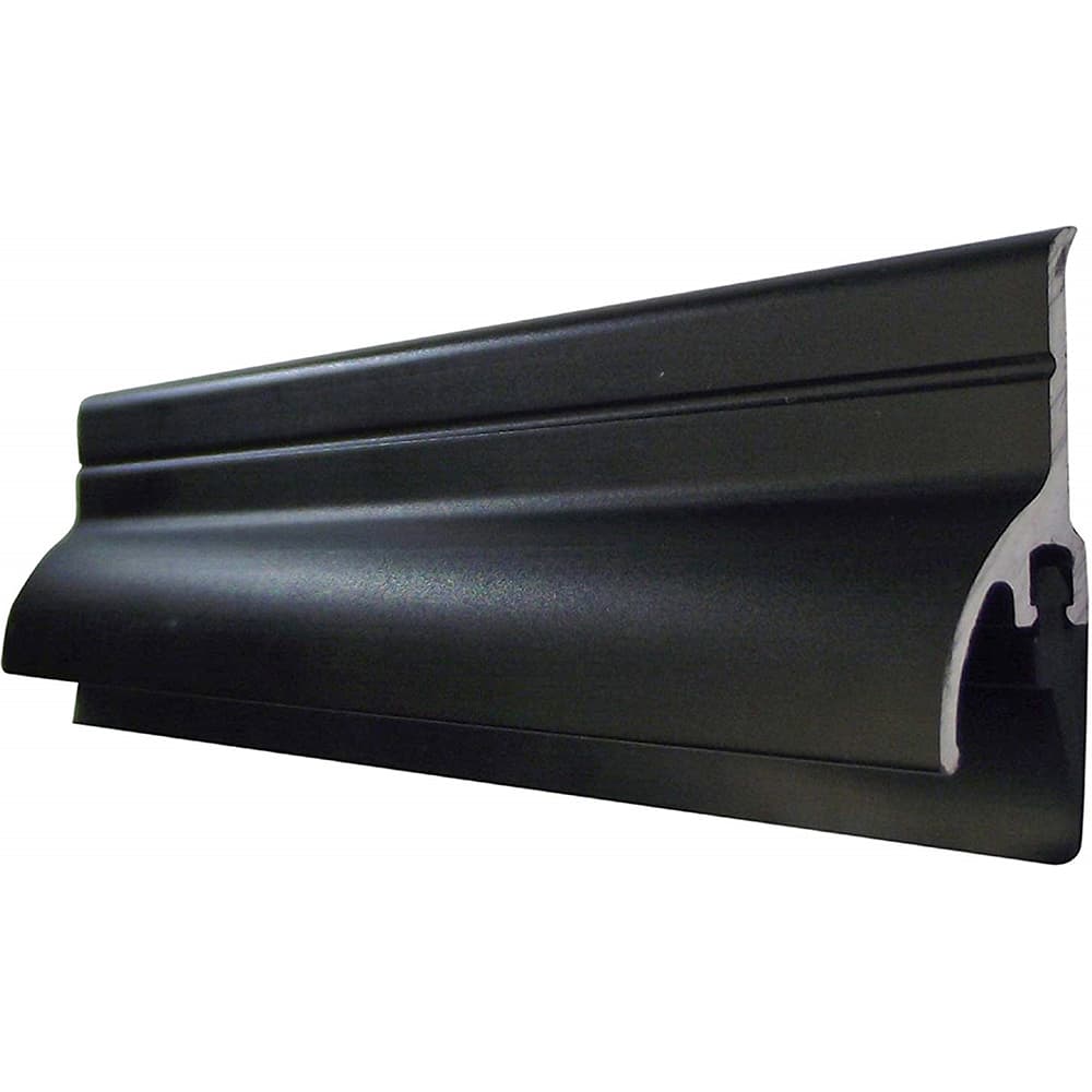 Pemko - Sweeps & Seals; Type: Door Bottom Sweep with Rain Drip ; Width (Inch): 2 ; Finish/Coating: Dark Bronze Anodized Aluminum ; Material: 6063-T6 Aluminum Alloy and Temper Retainer ; Back Strip Brush Width (Inch): 1.5 ; Bristle Length (Inch): 1.0000 - Exact Tooling