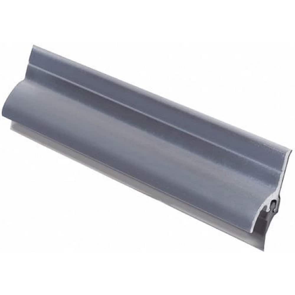 Pemko - Sweeps & Seals; Type: Door Bottom Sweep with Rain Drip ; Width (Inch): 1/2 ; Finish/Coating: Mill Finish Aluminum ; Material: 6063-T6 Extruded Tempered Aluminum ; Back Strip Brush Width (Inch): 1.5 ; Bristle Length (Inch): 1.0000 - Exact Tooling