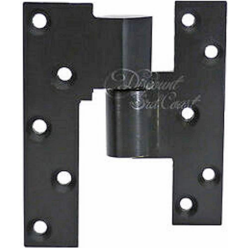 Rixson - Pivot Hinges; Finish/Coating: Oil Rubbed Bronze ; Material: Brass ; Type: Intermediate Regular Pivot ; Hand: Right Hand ; Leaf Height: 5 (Inch); Length (Inch): 4-1/4 - Exact Tooling