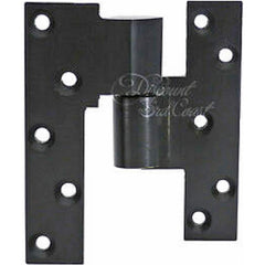 Rixson - Pivot Hinges; Finish/Coating: Oil Rubbed Bronze ; Material: Brass ; Type: Intermediate Regular Pivot ; Hand: Right Hand ; Leaf Height: 5 (Inch); Length (Inch): 4-1/4 - Exact Tooling