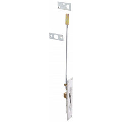 Rockwood - Slide Bolts; Length (Inch): 3 ; Width (Inch): 2 ; Finish/Coating: Satin Chrome - Exact Tooling