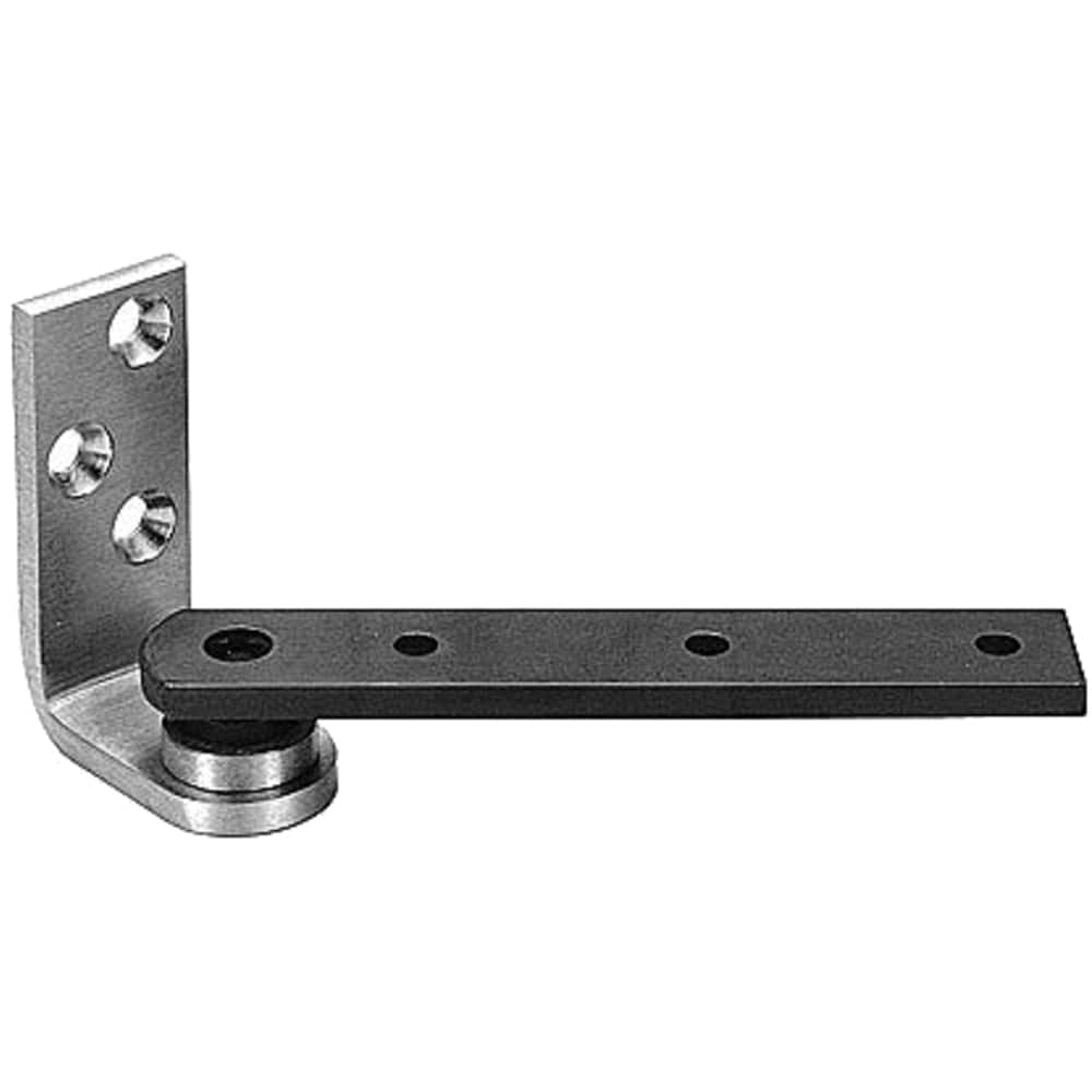 Rixson - Pivot Hinges; Finish/Coating: Satin Chrome ; Material: Brass ; Type: Center Hung Light-Duty/Light-Weight Jamb Attached Pivot ; Hand: Non-Handed ; Leaf Height: 5-9/32 (Inch); Length (Inch): 6-9/16 - Exact Tooling