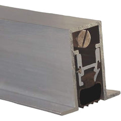 Pemko - Sweeps & Seals; Type: Full Mortise Automatic Door Bottom ; Width (Inch): 27/32 ; Finish/Coating: Mill Finish Aluminum ; Material: 6063-T6 Aluminum Alloy and Temper Retainer ; Back Strip Brush Width (Inch): 2 ; Bristle Length (Inch): 1.0000 - Exact Tooling