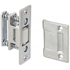 Rockwood - Catches; Length (Inch): 2 ; Height (Inch): 2 ; Width (Inch): 3 ; Finish/Coating: Satin Chrome ; Strike Length: 2-1/4 (Inch); Strike Width: 1-11/16 (Inch) - Exact Tooling