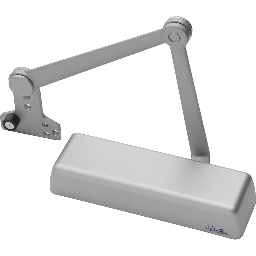 Yale - Manual Dampers; Closer Body Length: 12-1/4 (Inch); Finish/Coating: Aluminum Painted ; Door Thickness: 2-3/4 (Inch); Additional Information: Series: 5800 - Exact Tooling